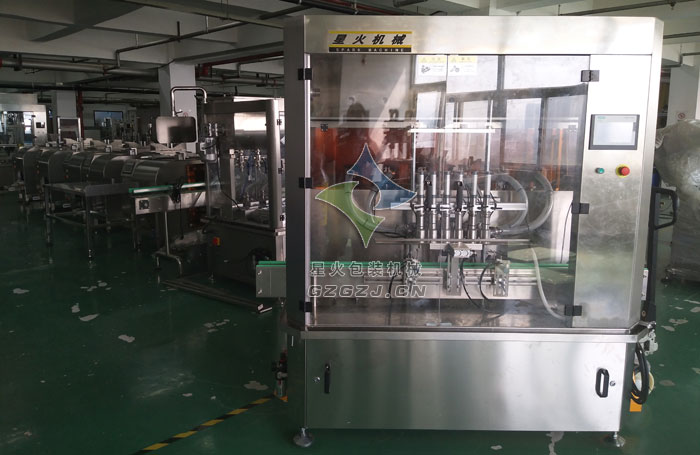 六頭醬料灌裝機